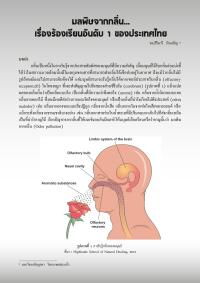 มลพิษจากกลิ่น...เรื่องร้องเรียนอันดับ1ของประเทศไทย